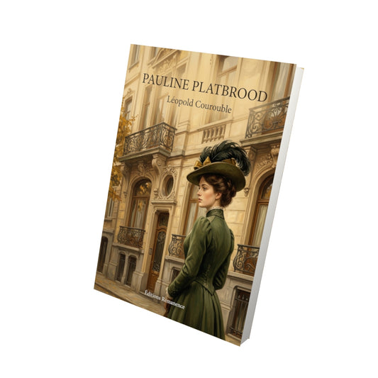 Livre Pauline Platbrood par Léopold Courouble - Vue 3D - Editions Remanence