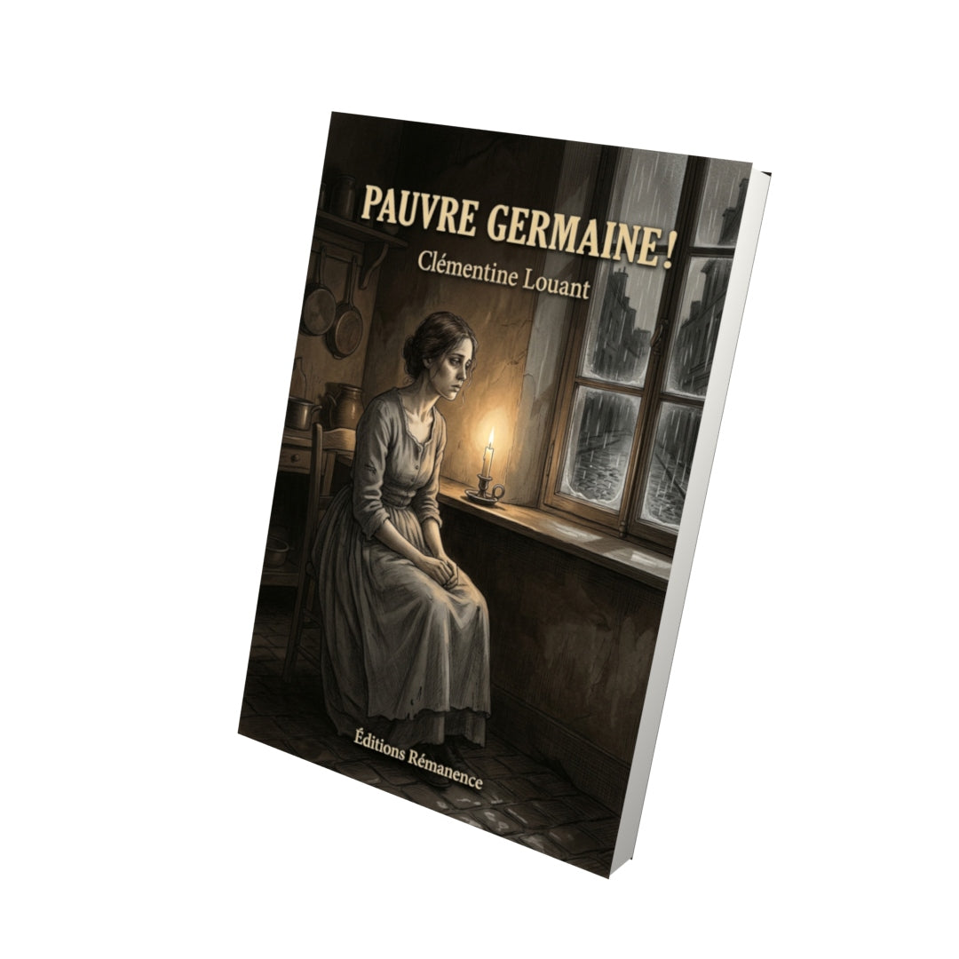Livre Pauvre Germaine ! par Clémentine Louant - Vue 3D - Editions Remanence
