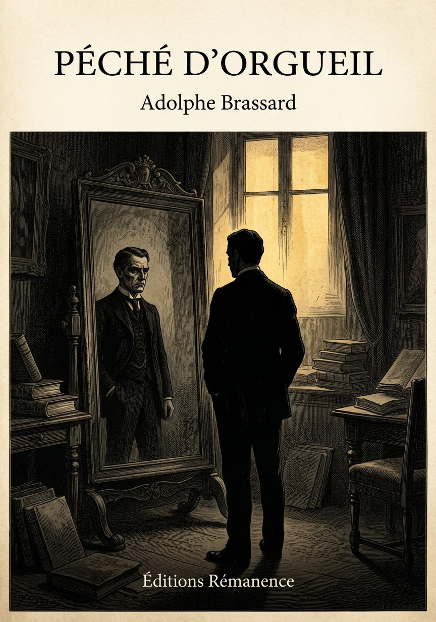 Livre Péché d’orgueil par Adolphe Brassard - Couverture - Editions Remanence