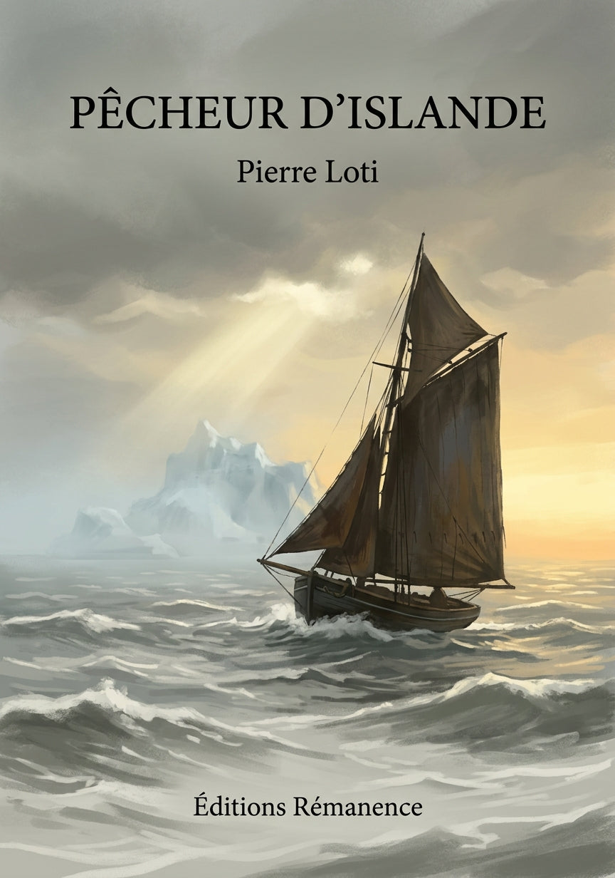 Livre Pêcheur d’Islande par Pierre Loti - Couverture - Editions Remanence
