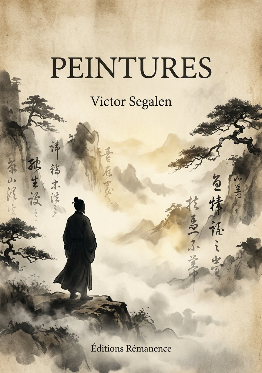 Livre Peintures par Victor Segalen - Couverture - Editions Remanence