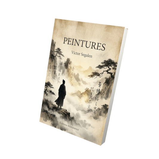 Livre Peintures par Victor Segalen - Vue 3D - Editions Remanence