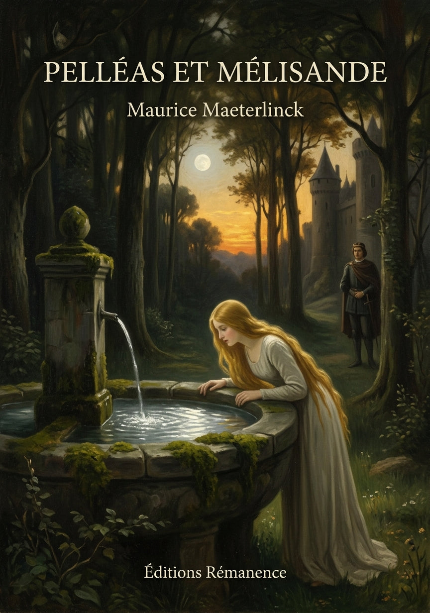 Livre Pelléas et Mélisande par Maurice Maeterlinck - Couverture - Editions Remanence