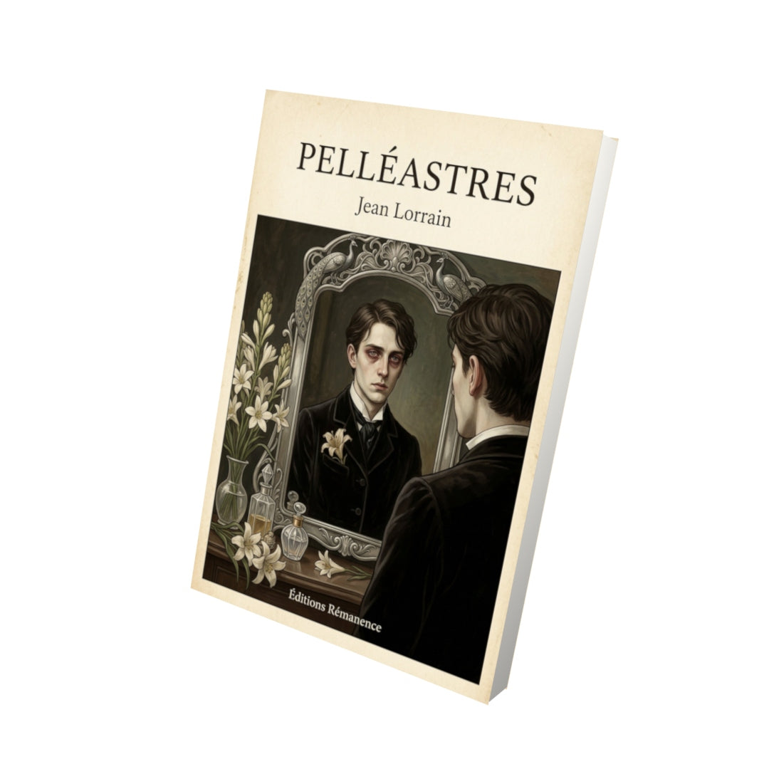 Livre Pelléastres - Jean Lorrain - Vue 3D - Editions Remanence