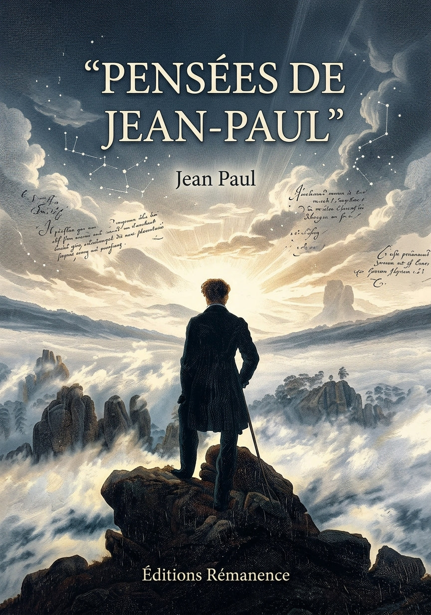 Livre Pensées de Jean-Paul par Jean Paul - Couverture - Editions Remanence