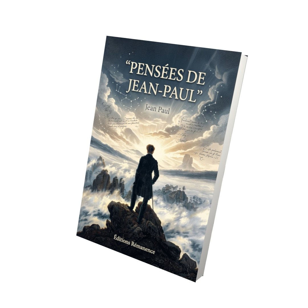 Livre Pensées de Jean-Paul par Jean Paul - Vue 3D - Editions Remanence
