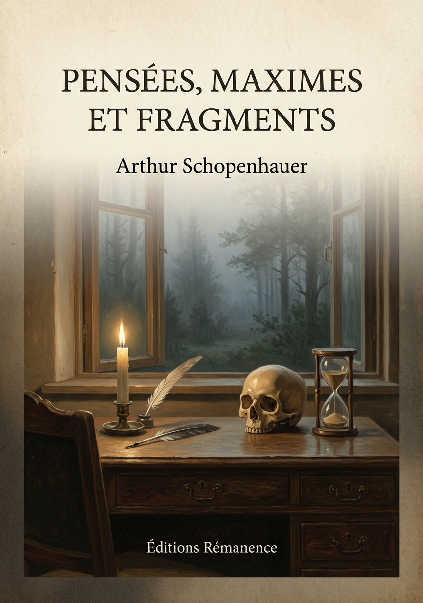 Pensées, maximes et fragments - Arthur Schopenhauer (Couverture)