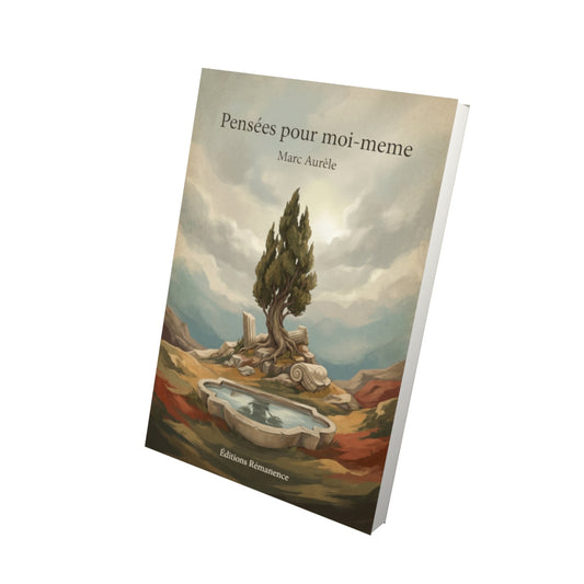 Livre Pensées pour moi-même – Marc Aurèle - Vue 3D - Editions Remanence