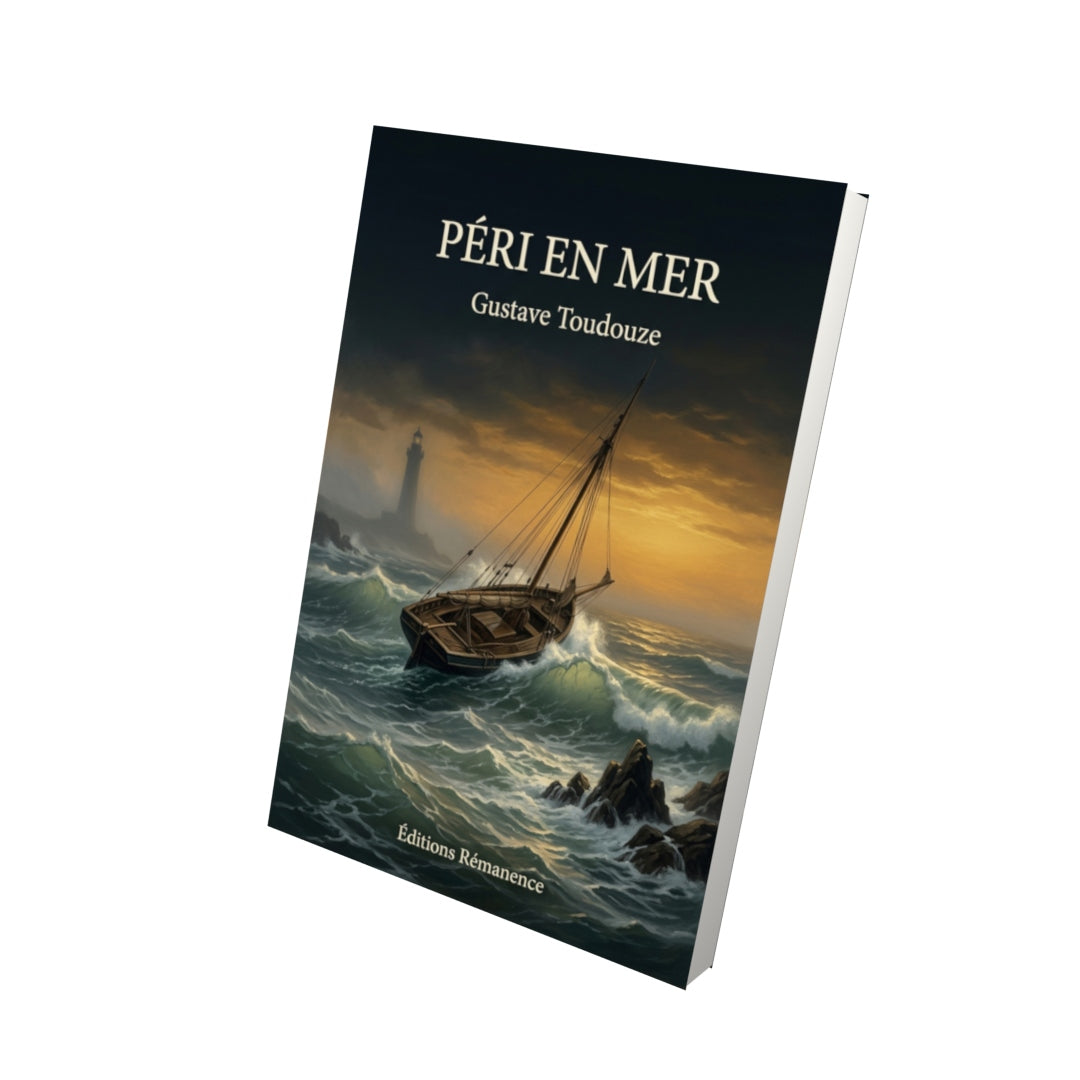 Livre Péri en mer par Gustave Toudouze - Vue 3D - Editions Remanence
