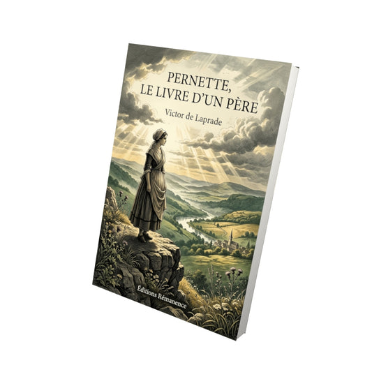 Livre Pernette, Le Livre d’un père par Victor de Laprade - Vue 3D - Editions Remanence