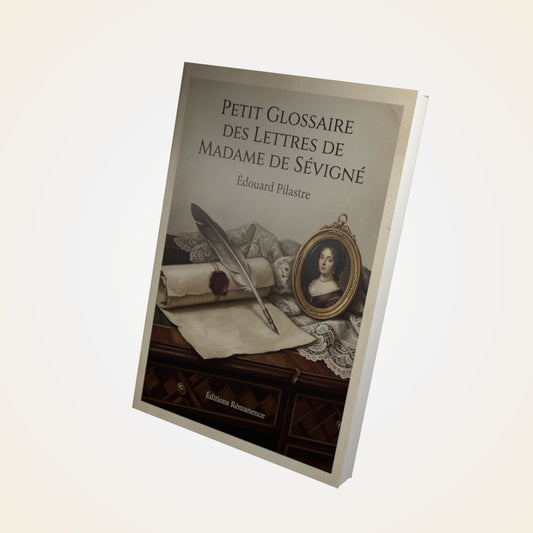 Livre Petit Glossaire des lettres de Madame de Sévigné - Édouard Pilastre - Couverture 3D