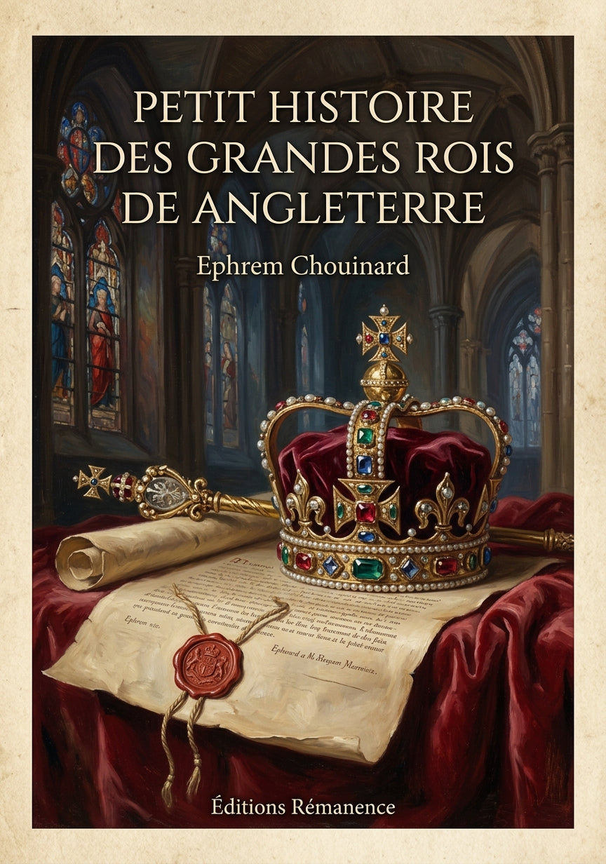 Petit histoire des grandes rois de Angleterre - Ephrem Chouinard (Couverture)