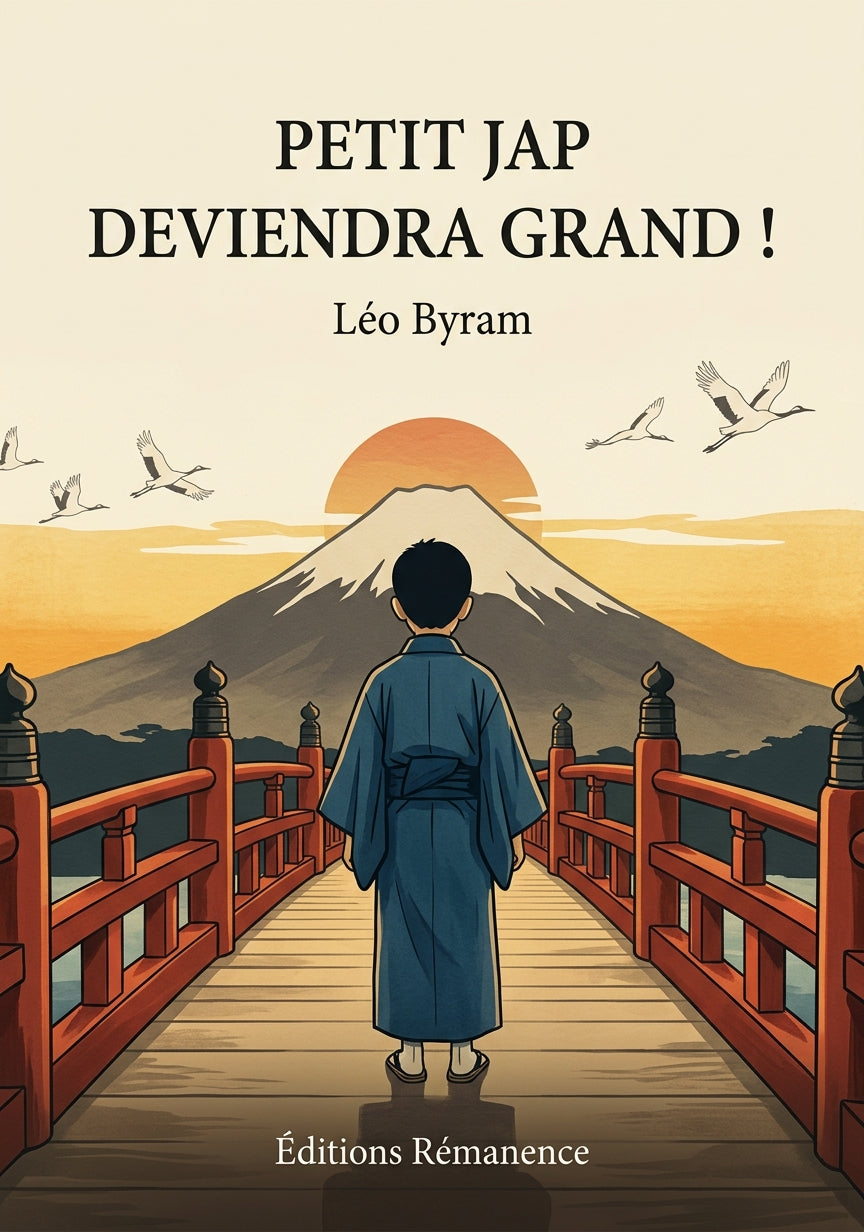 Livre Petit Jap deviendra grand ! par Léo Byram - Couverture - Editions Remanence