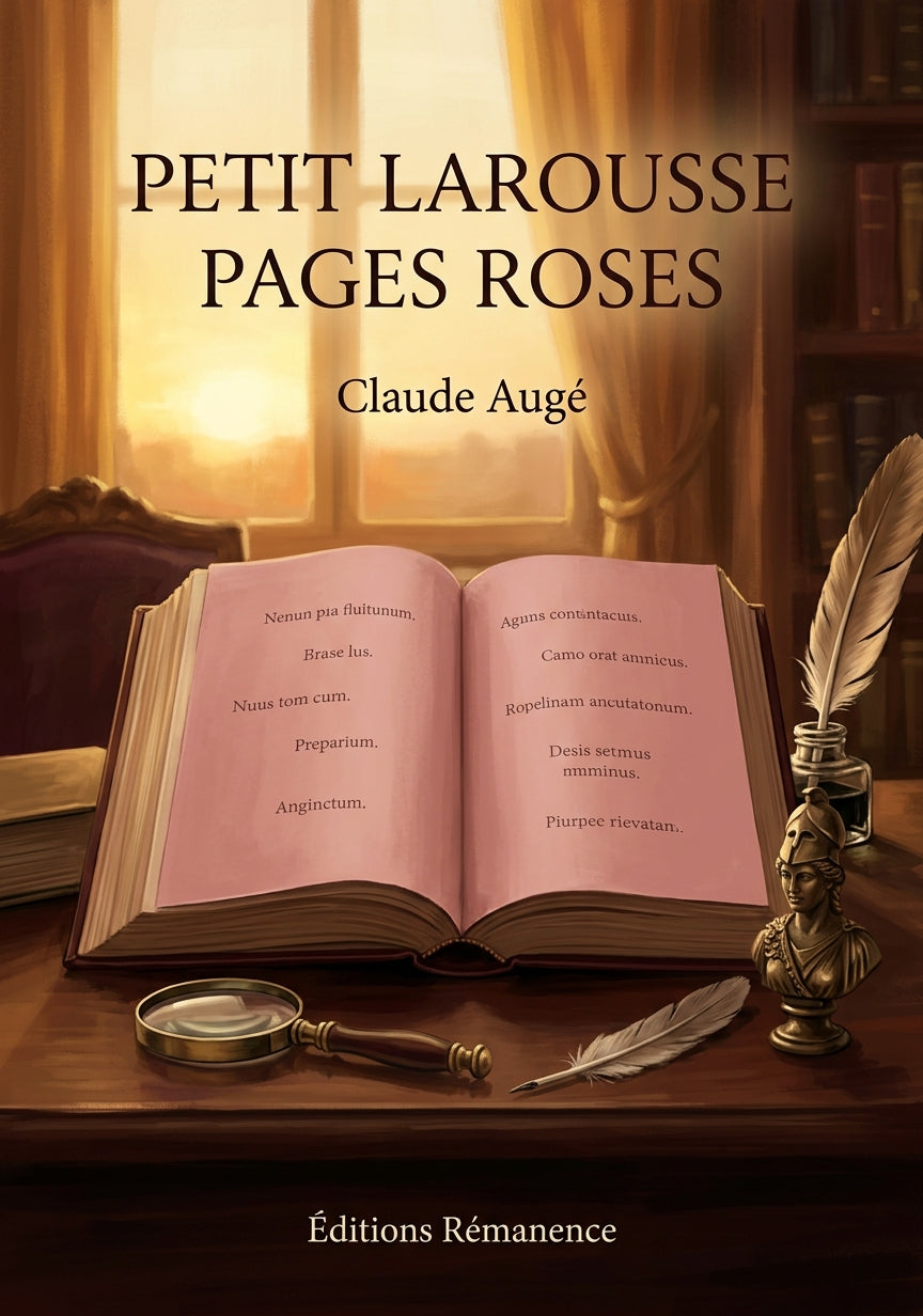 Livre Petit Larousse Pages roses par Claude Augé - Couverture - Editions Remanence