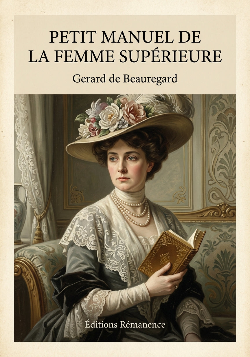 Petit manuel de la femme supérieure - Gerard de Beauregard (Couverture)