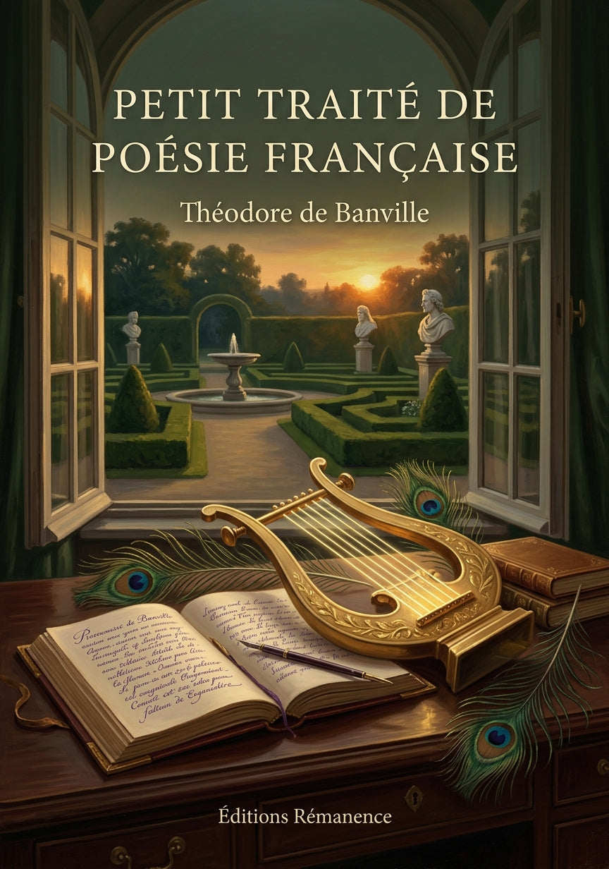 Livre Petit Traité de poésie française par Théodore de Banville - Couverture - Editions Remanence