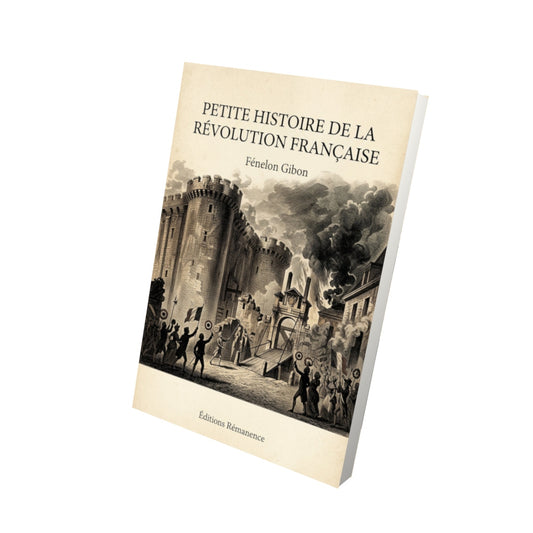 Livre Petite histoire de la révolution française - Fénelon Gibon - Vue 3D - Editions Remanence