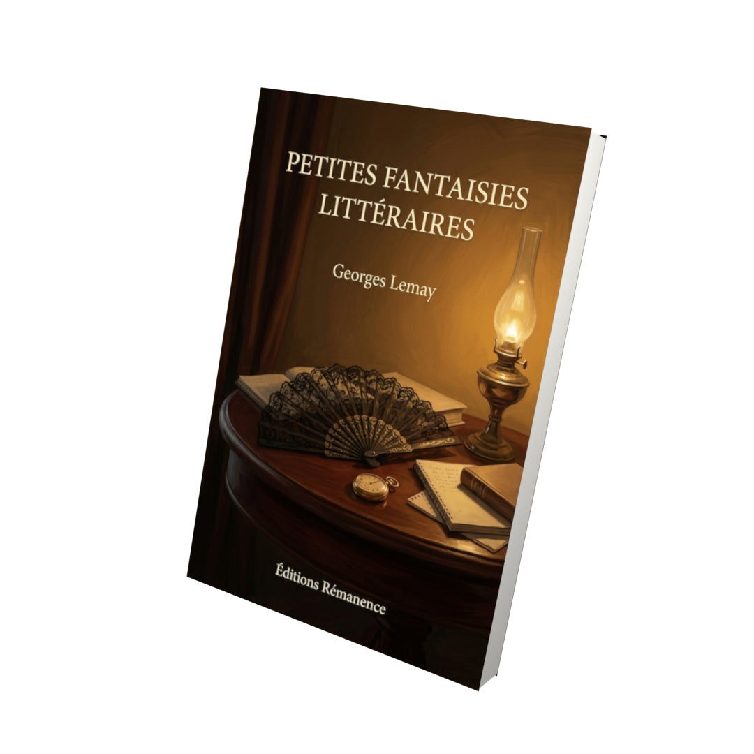 Livre Petites fantaisies littéraires par Georges Lemay - Vue 3D - Editions Remanence
