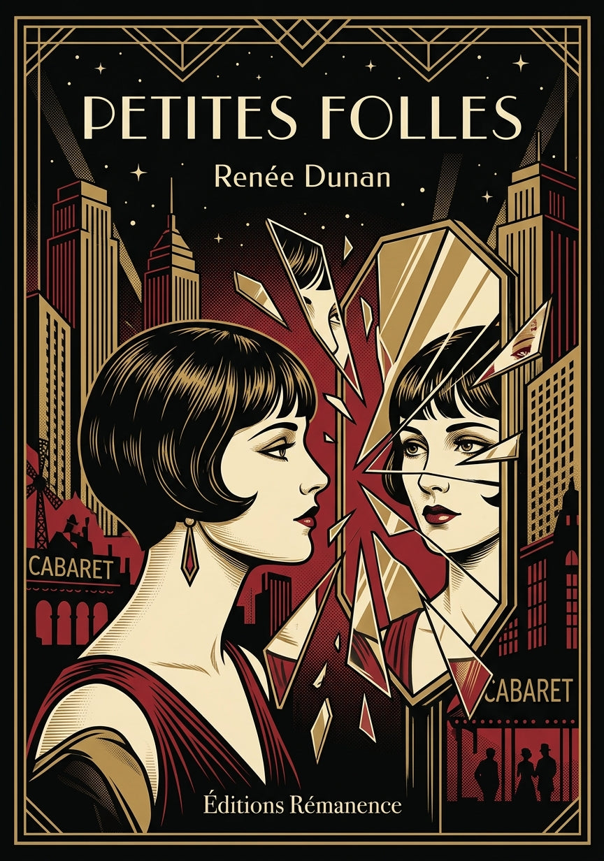 Livre Petites folles par Renée Dunan - Couverture - Editions Remanence