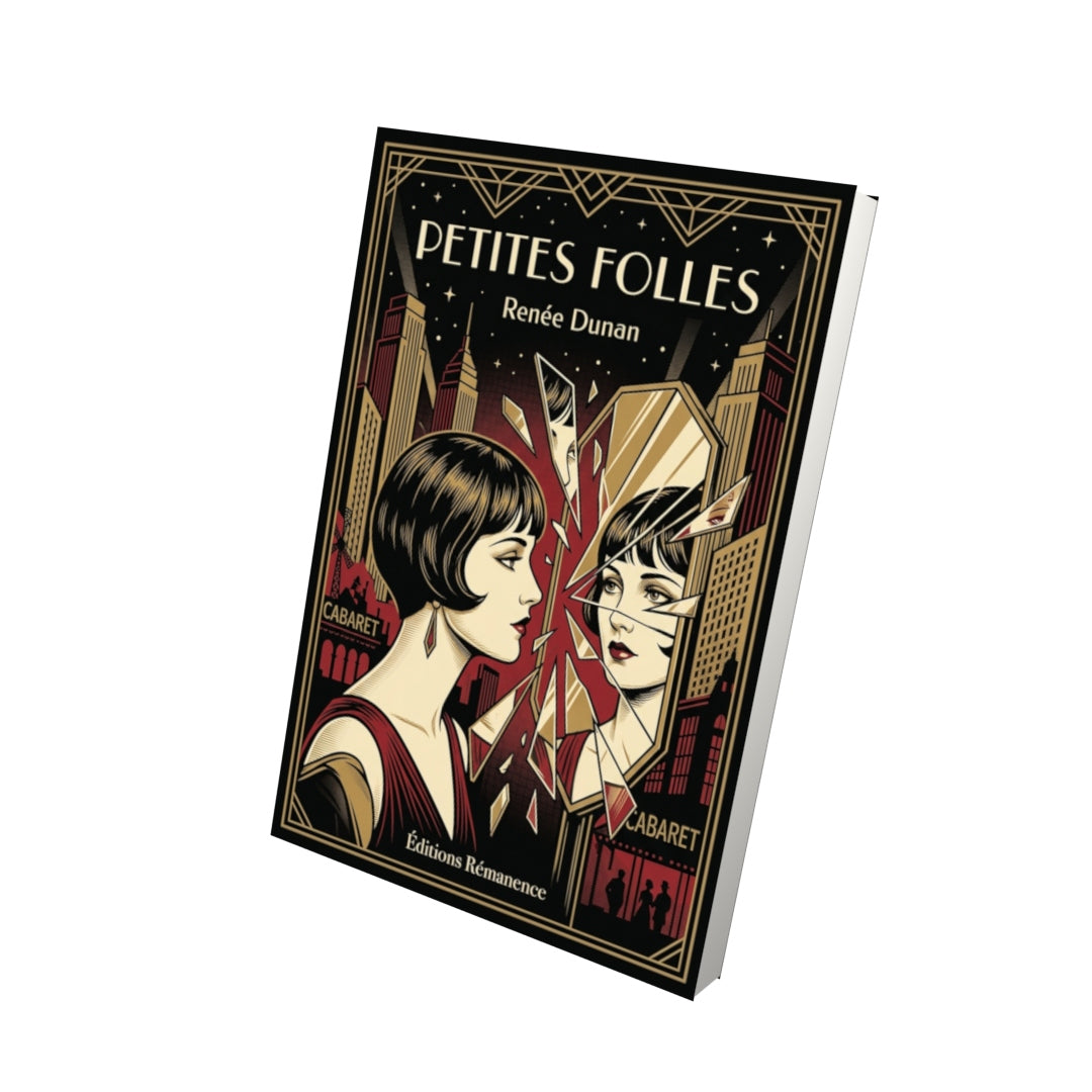 Livre Petites folles par Renée Dunan - Vue 3D - Editions Remanence