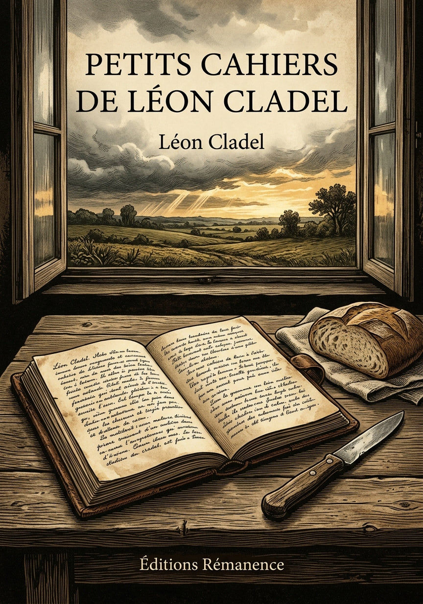 Livre Petits Cahiers de Léon Cladel par Léon Cladel - Couverture - Editions Remanence