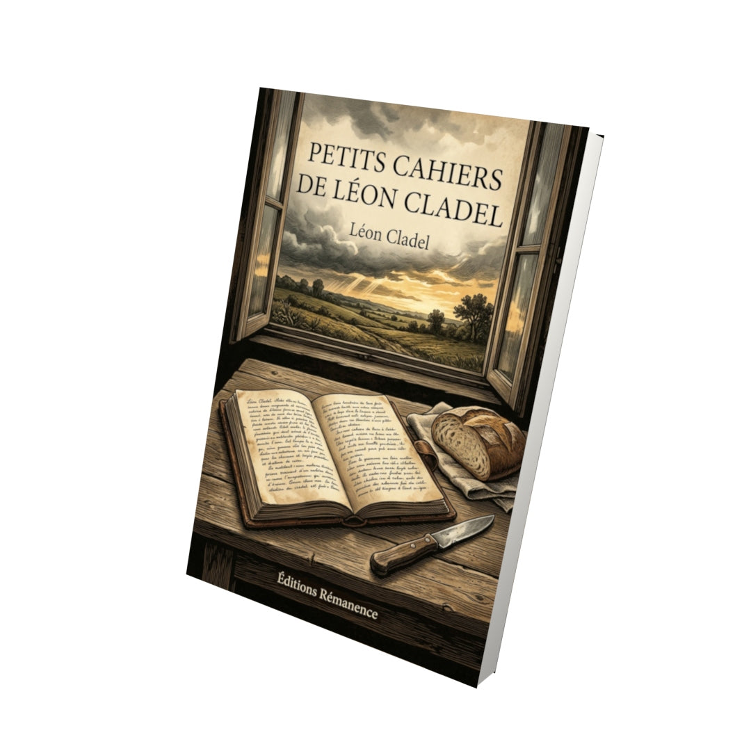 Livre Petits Cahiers de Léon Cladel par Léon Cladel - Vue 3D - Editions Remanence