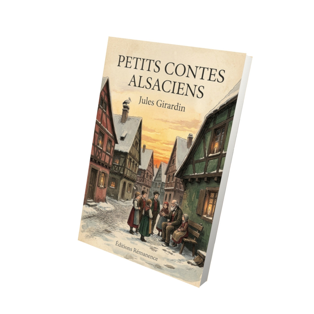 Livre Petits contes alsaciens par Jules Girardin - Vue 3D - Editions Remanence