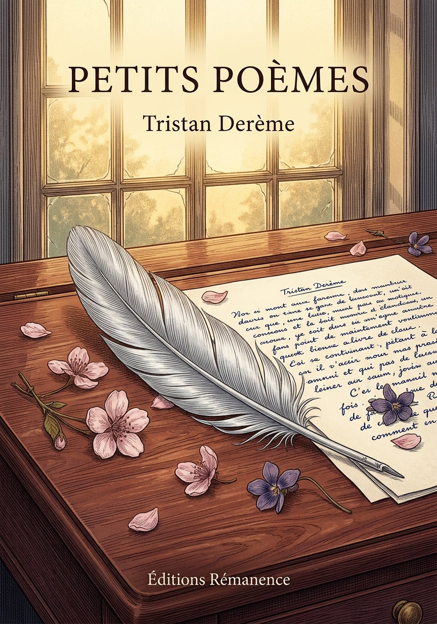 Livre Petits Poèmes par Tristan Derème - Couverture - Editions Remanence