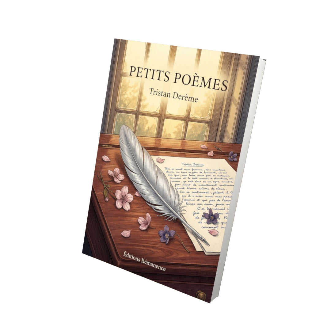 Livre Petits Poèmes par Tristan Derème - Vue 3D - Editions Remanence