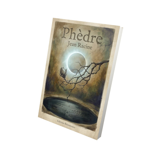 Livre Phèdre - Jean Racine - Vue 3D - Editions Remanence