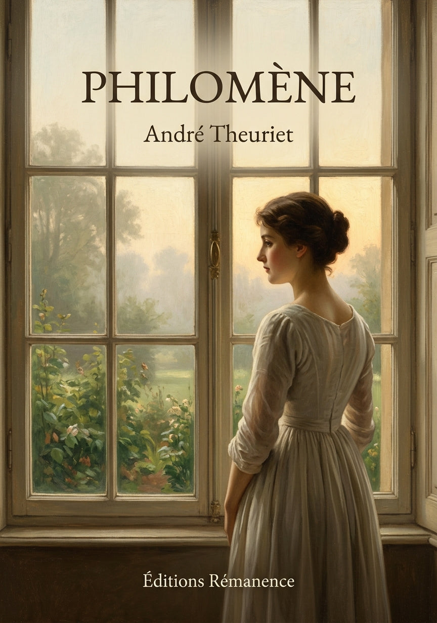 Livre Philomène par André Theuriet - Couverture - Editions Remanence