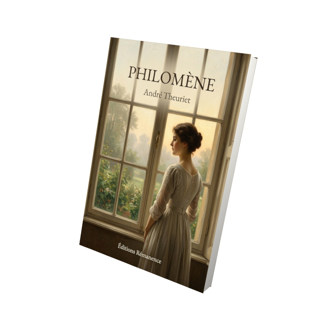 Livre Philomène par André Theuriet - Vue 3D - Editions Remanence