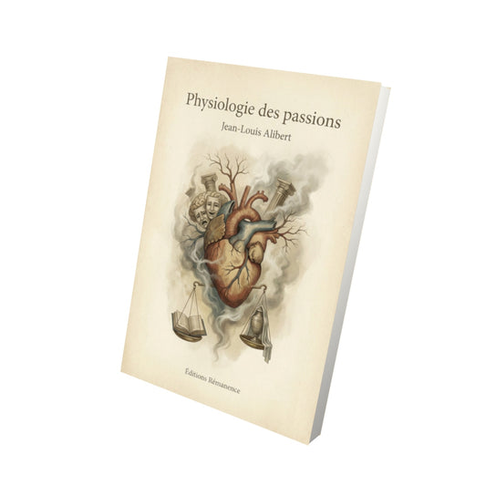 Livre Physiologie des passions – Jean-Louis Alibert - Vue 3D - Editions Remanence
