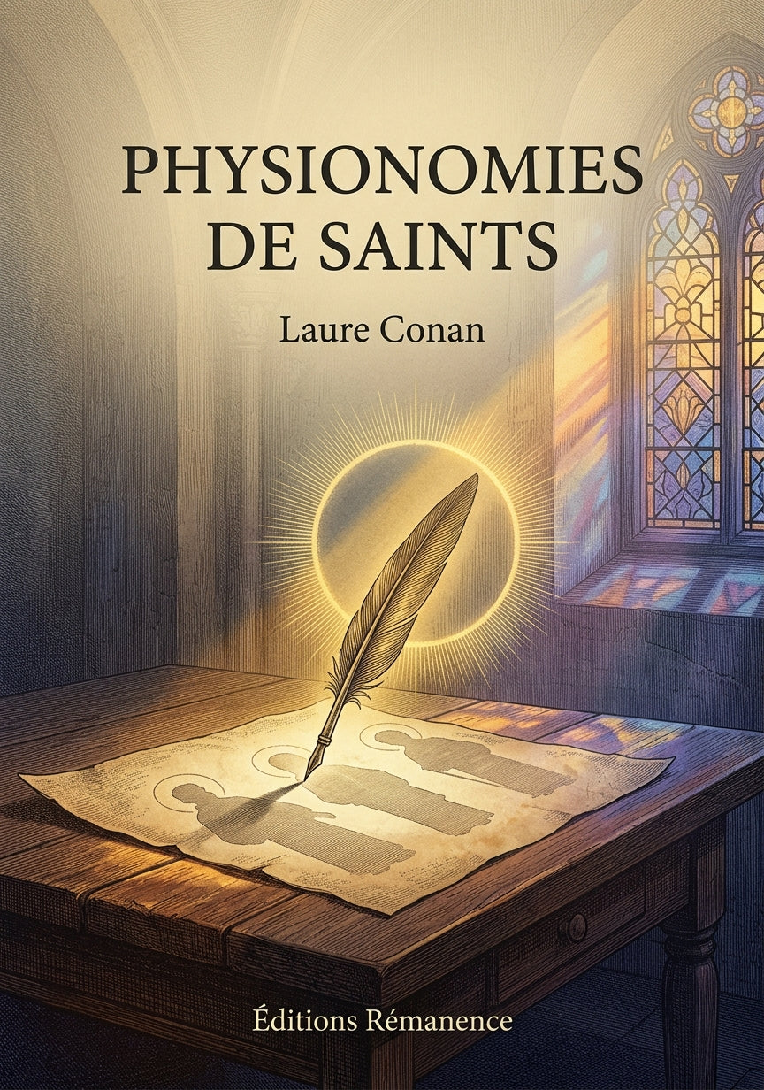 Livre Physionomies de saints par Laure Conan - Couverture - Editions Remanence