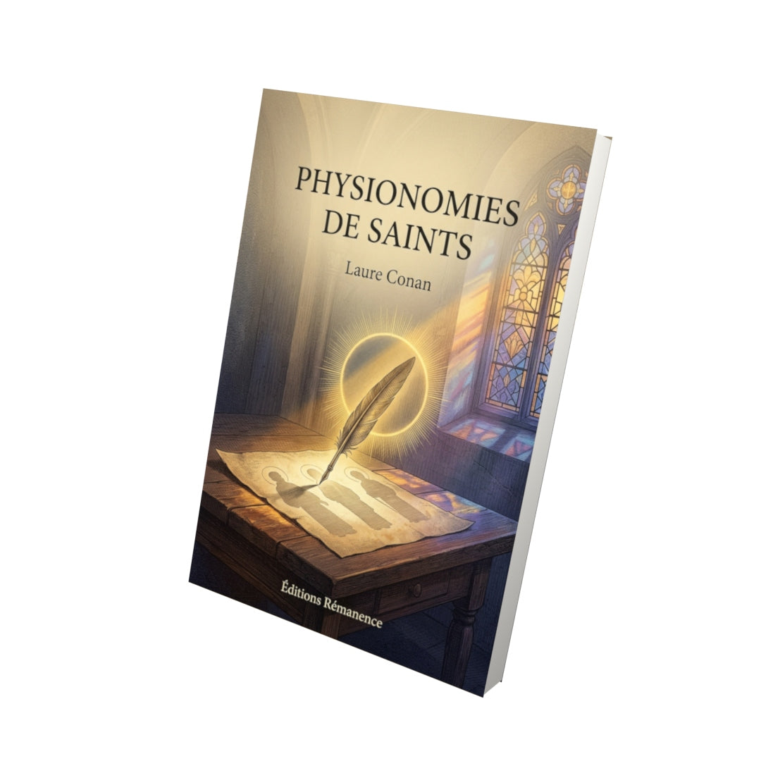 Livre Physionomies de saints par Laure Conan - Vue 3D - Editions Remanence