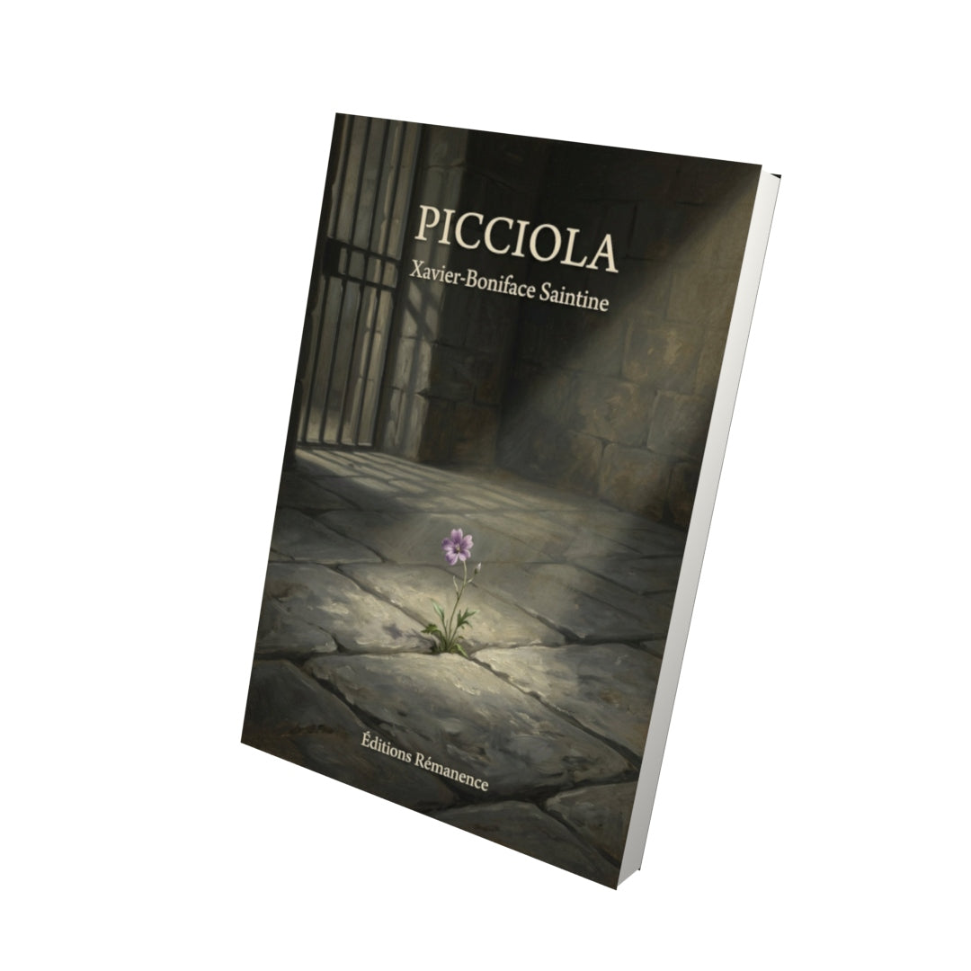 Livre Picciola - Xavier-Boniface Saintine - Vue 3D - Editions Remanence