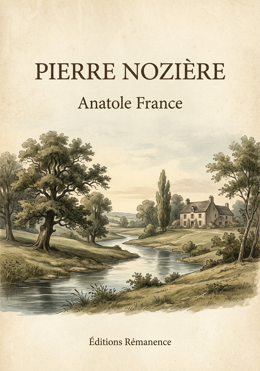 Pierre Nozière - Anatole France (Couverture)