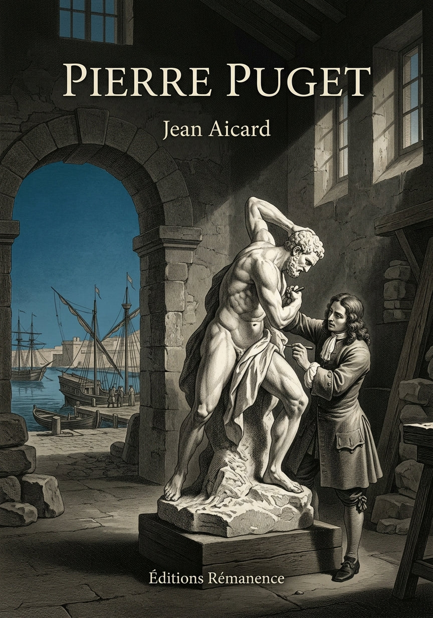 Livre Pierre Puget par Jean Aicard - Couverture - Editions Remanence