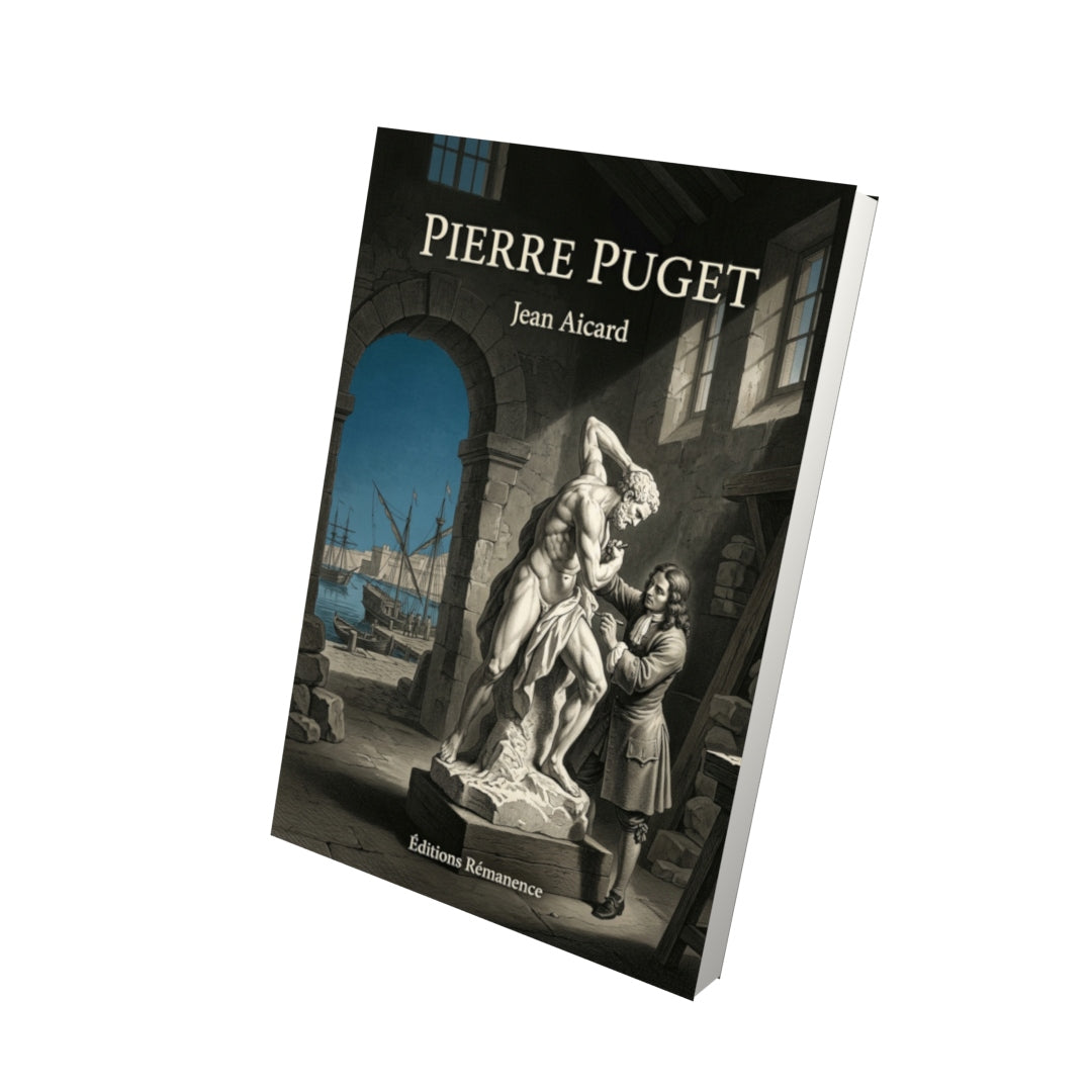Livre Pierre Puget par Jean Aicard - Vue 3D - Editions Remanence
