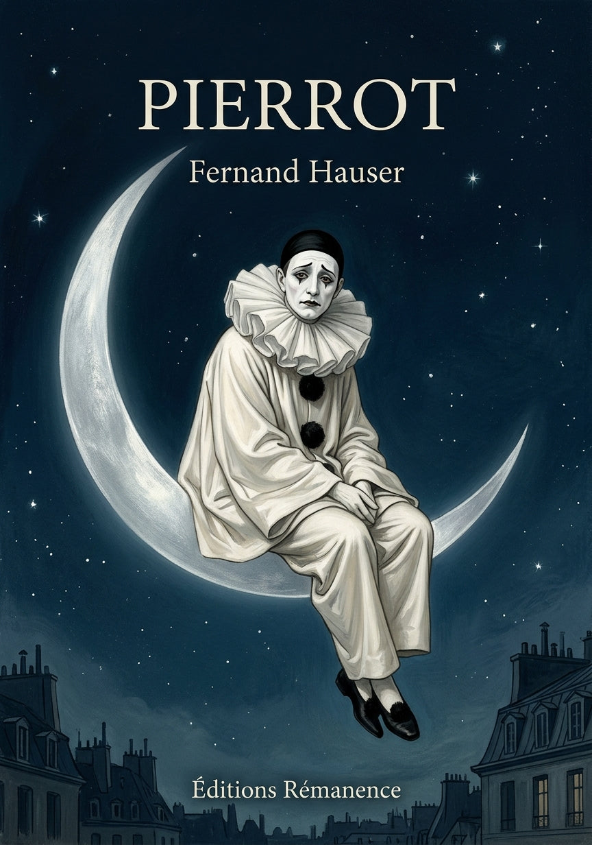 Livre Pierrot par Fernand Hauser - Couverture - Editions Remanence