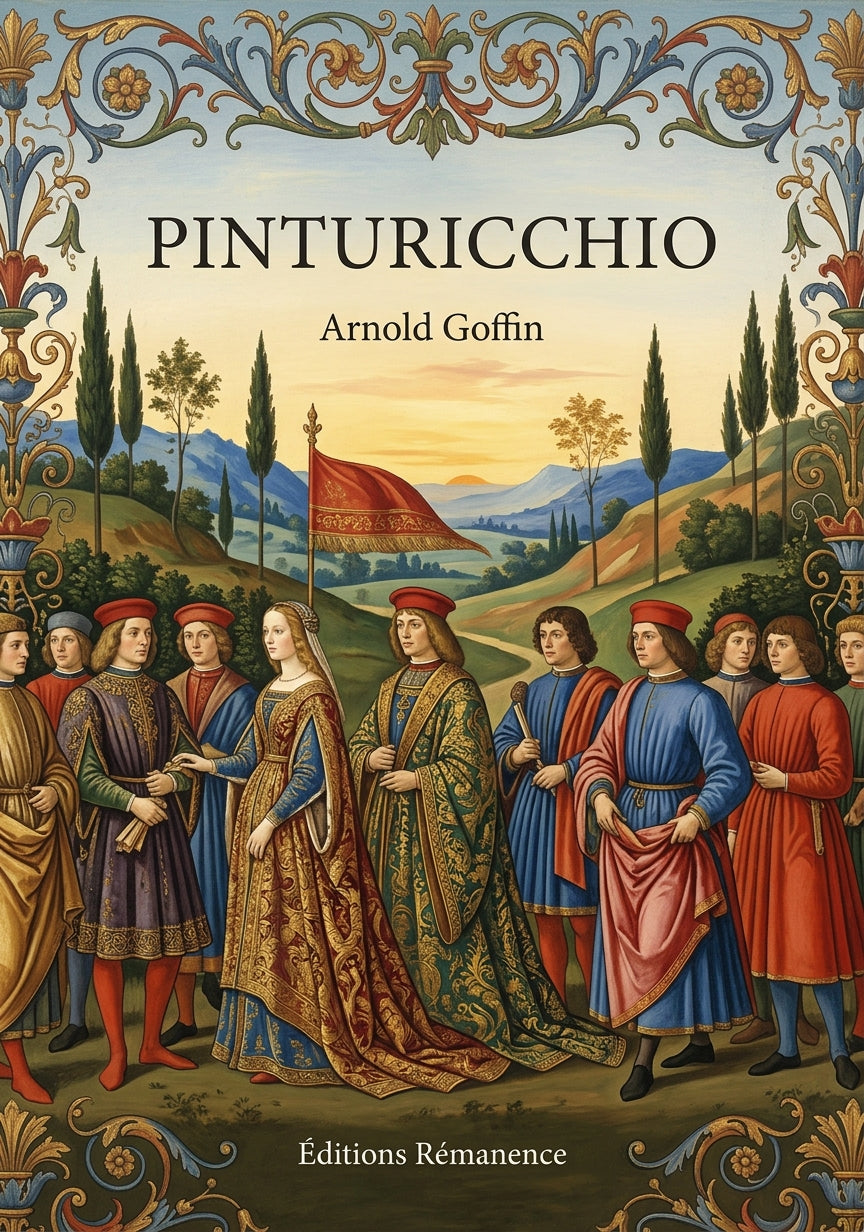 Livre Pinturicchio par Arnold Goffin - Couverture - Editions Remanence