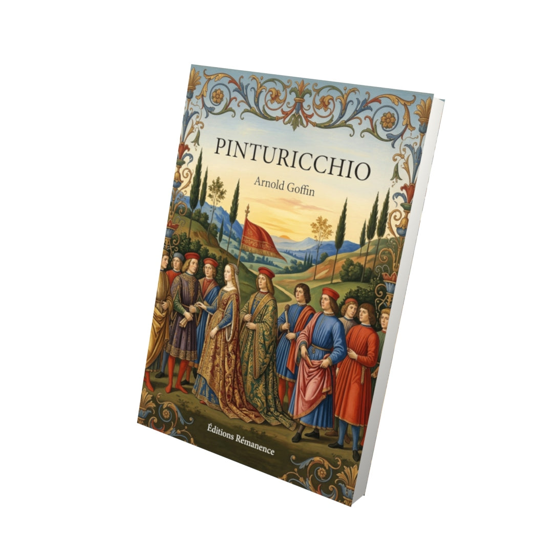 Livre Pinturicchio par Arnold Goffin - Vue 3D - Editions Remanence