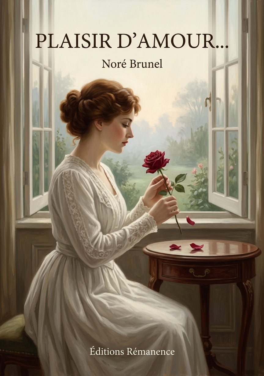 Livre Plaisir d’amour… par Noré Brunel - Couverture - Editions Remanence