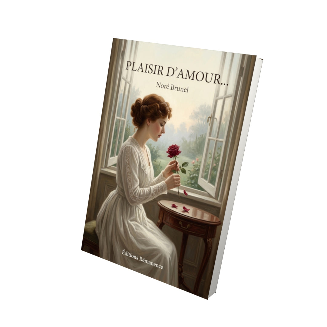 Livre Plaisir d’amour… par Noré Brunel - Vue 3D - Editions Remanence