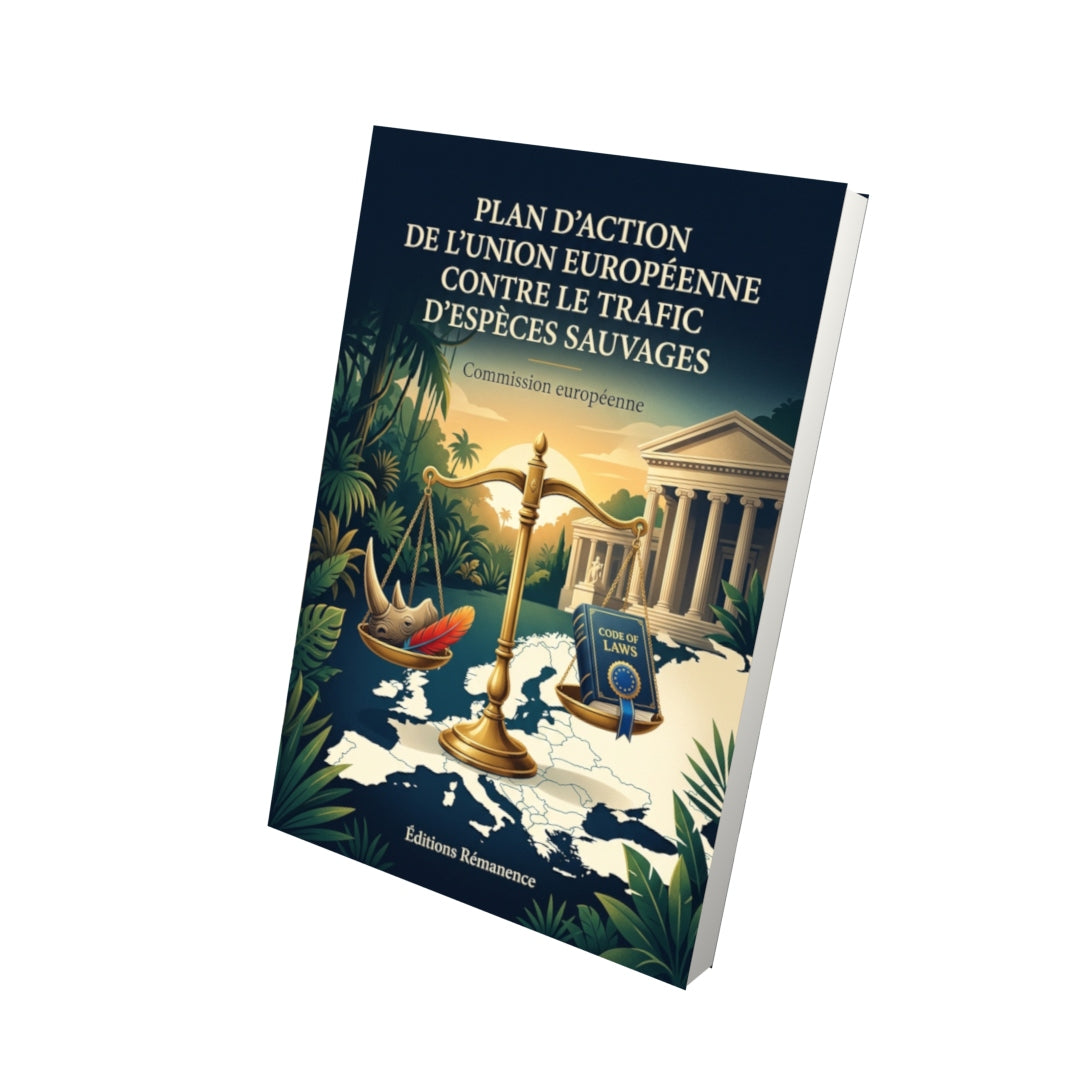 Livre Plan d'action de l’Union européenne contre le trafic d’espèces sauvages par Commission européenne - Vue 3D - Editions Remanence