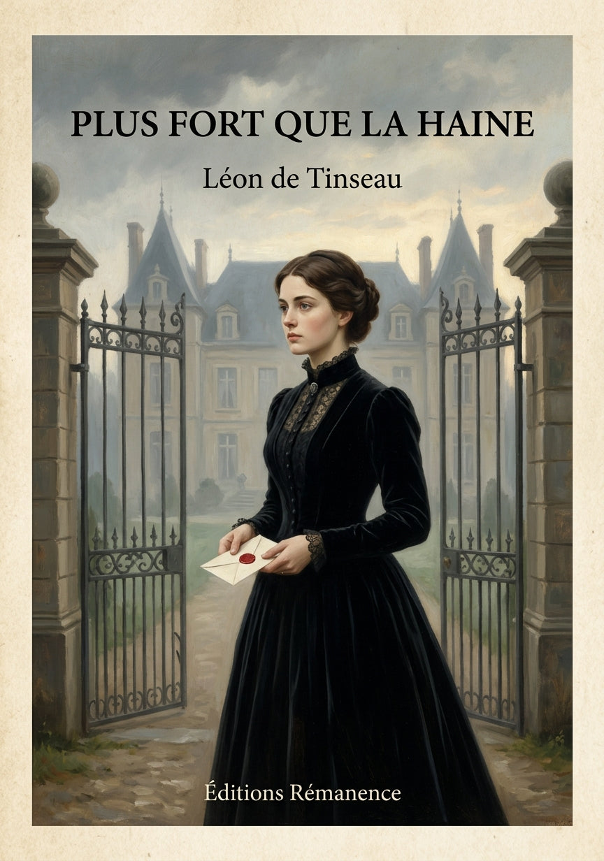 Plus fort que la haine - Léon de Tinseau (Couverture)