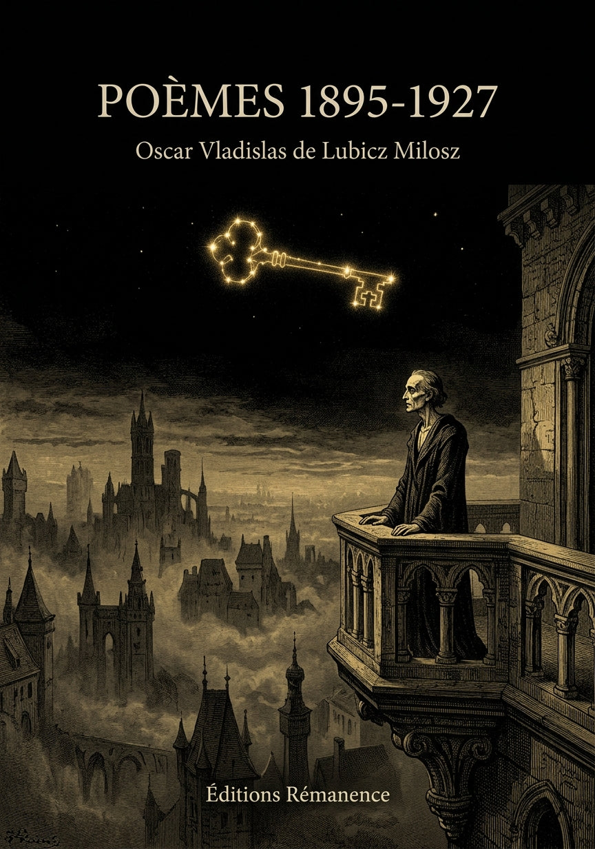Livre Poèmes 1895-1927 par Oscar Vladislas de Lubicz Milosz - Couverture - Editions Remanence