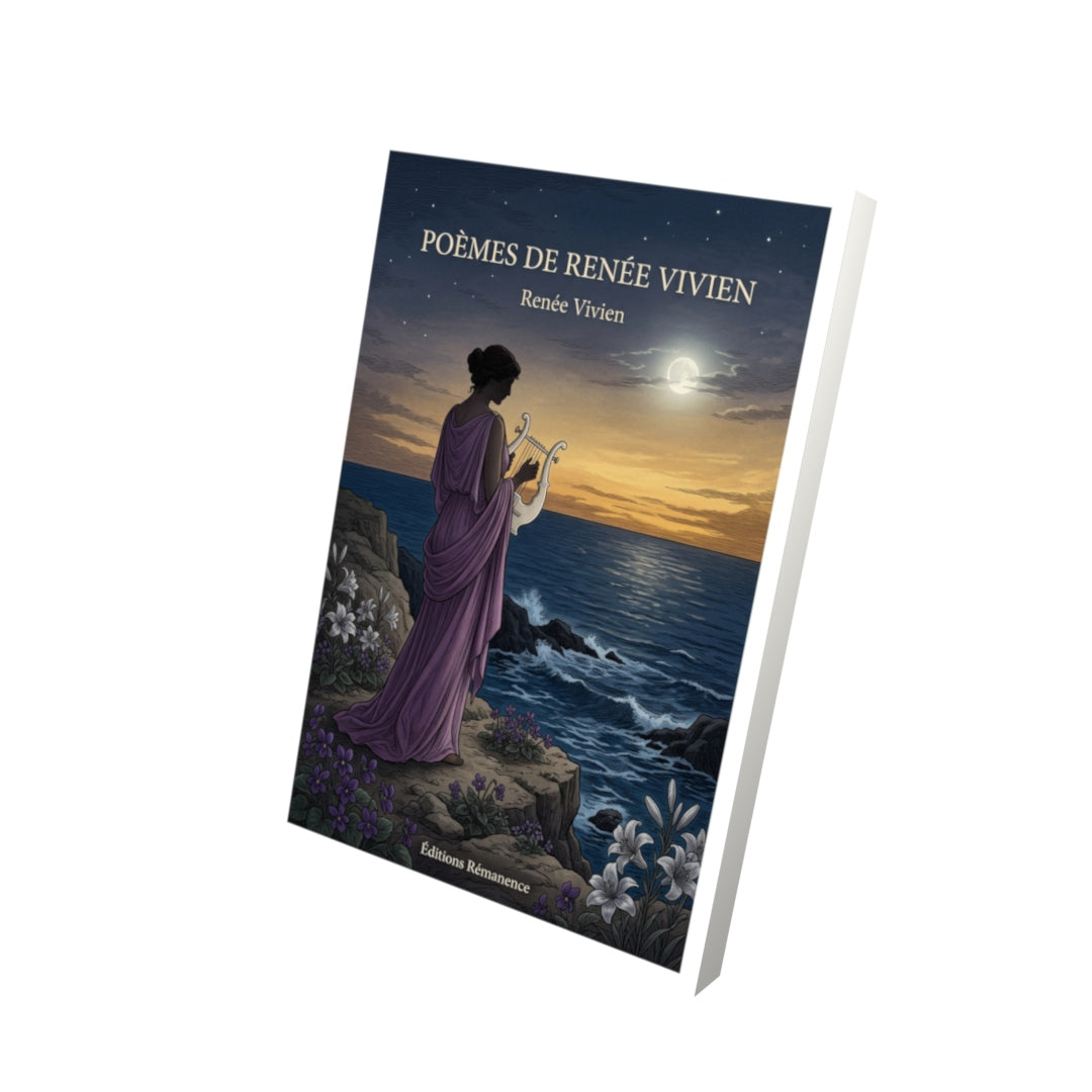 Livre Poèmes de Renée Vivien par Renée Vivien - Vue 3D - Editions Remanence