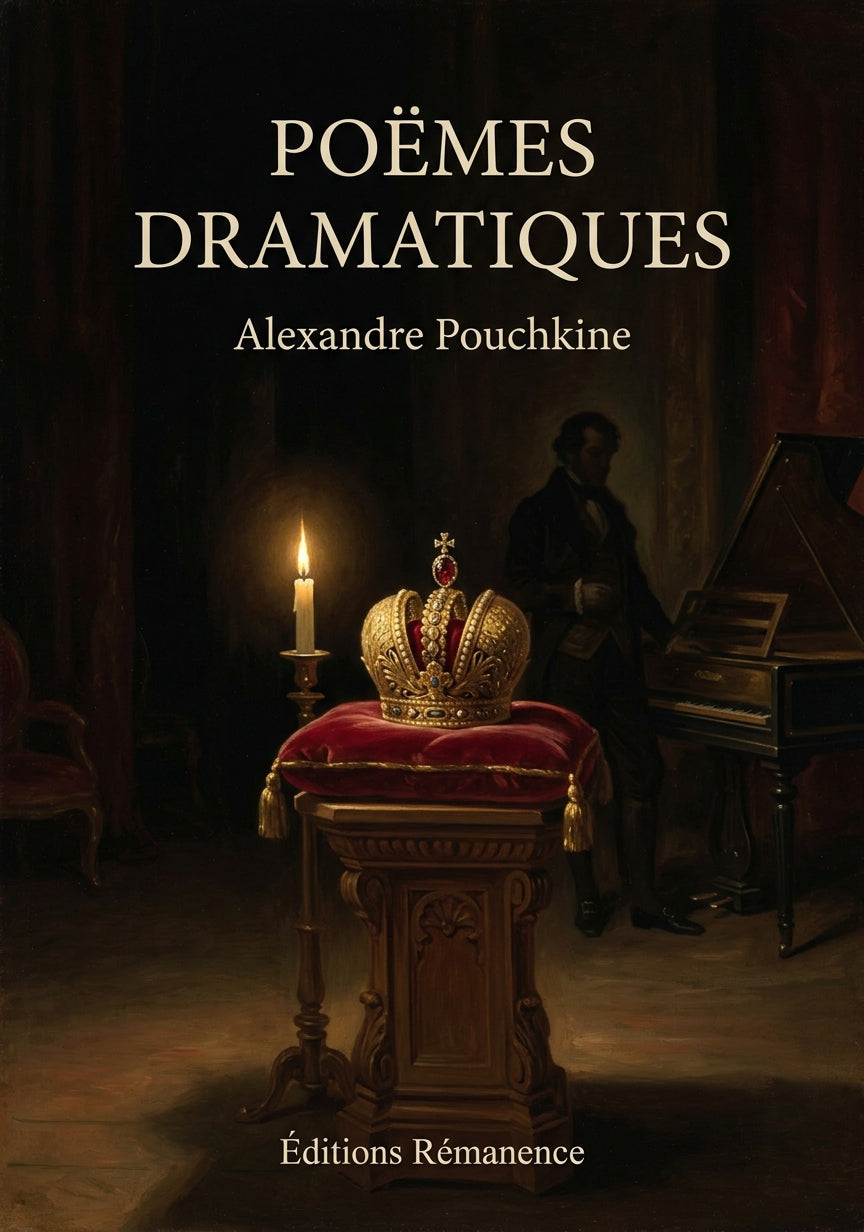 Livre Poëmes dramatiques par Alexandre Pouchkine - Couverture - Editions Remanence