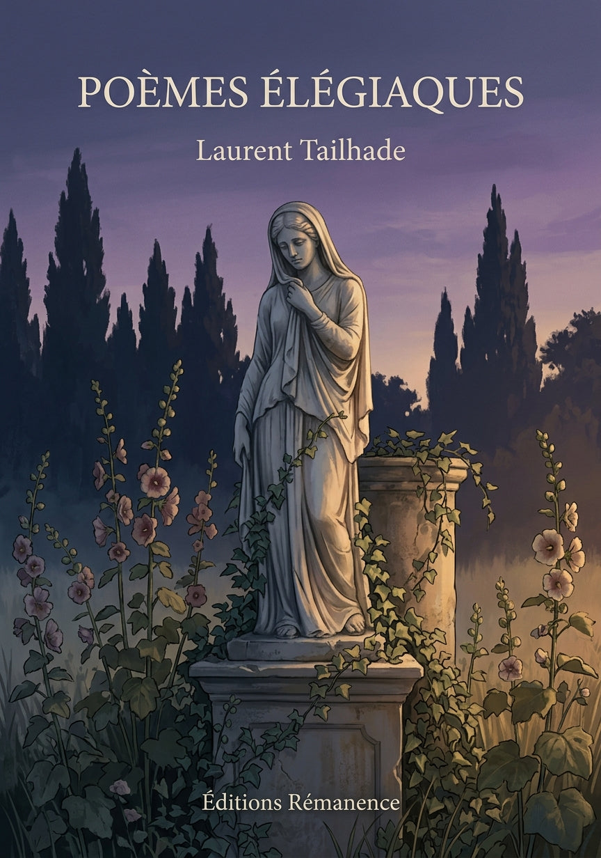 Livre Poèmes élégiaques par Laurent Tailhade - Couverture - Editions Remanence